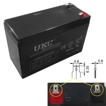 Батерия UKC 12V 7Ah WST-7.2